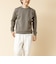 リブダンボール クルーネックプルオーバー 24AW