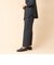 《吸水速乾》2wayストレッチ ジャスト丈 スラックスパンツ