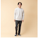 フェイクスエード クルーネックプルオーバー 24AW