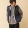 【TAION/タイオン】《配色別注》リバーシブル ボア×ダウンベスト 24AW