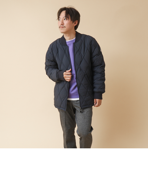 PYRENEX/ピレネックス】ARIES MA-1 キルティングダウンジャケット