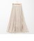 ウォッシャブルプリーツスカート