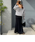 【追加】《オールシーズン対応》ウォッシャブルマットサテンナロースカート