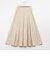 タフタタックフレアスカート