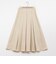 タフタタックフレアスカート