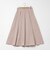 タフタタックフレアスカート
