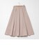 タフタタックフレアスカート