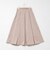 タフタタックフレアスカート