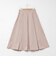 タフタタックフレアスカート