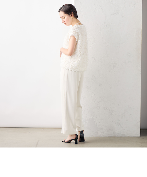 リボンニットツイードベスト｜ノーリーズの通販｜&mall（アンド