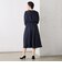 ウォッシャブル割繊2WAYギャザーワンピース