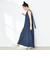 【RM denim】ロング丈テンセルデニムワンピース