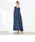 【RM denim】ロング丈テンセルデニムワンピース