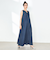 【RM denim】ロング丈テンセルデニムワンピース