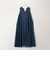 【RM denim】ロング丈テンセルデニムワンピース