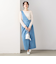 【RM denim】ワンショルダーデニムジャンパースカート