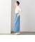 【RM denim】ワンショルダーデニムジャンパースカート