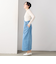 【RM denim】ワンショルダーデニムジャンパースカート