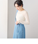 【RM denim】ワンショルダーデニムジャンパースカート