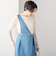 【RM denim】ワンショルダーデニムジャンパースカート
