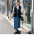 【RM denim】ワンショルダーデニムジャンパースカート