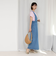 【RM denim】ワンショルダーデニムジャンパースカート