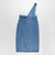 【RM denim】ワンショルダーデニムジャンパースカート