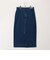 【RM denim】スリットタイトデニムスカート
