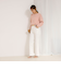 【RM denim】スリットクロップドハイウエストデニム