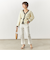 【RM denim】スリットクロップドハイウエストデニム