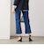 【RM denim】スリットクロップドハイウエストデニム