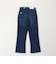 【RM denim】スリットクロップドハイウエストデニム