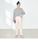 【RM denim】ハイウエストスリムテーパードデニム