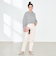 【RM denim】ハイウエストスリムテーパードデニム