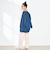 【RM denim】ハイウエストスリムテーパードデニム
