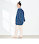 【RM denim】ハイウエストスリムテーパードデニム