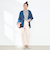 【RM denim】ハイウエストスリムテーパードデニム