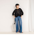 【RM denim】スリットフレアハイウエストデニム
