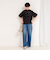 【RM denim】スリットフレアハイウエストデニム