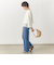 【RM denim】スリットフレアハイウエストデニム