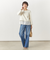 【RM denim】スリットフレアハイウエストデニム