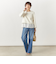 【RM denim】スリットフレアハイウエストデニム