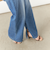 【RM denim】スリットフレアハイウエストデニム
