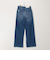 【RM denim】スリットフレアハイウエストデニム