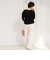 【RM denim】スリットフレアハイウエストデニム