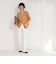 【RM denim】センタープレスハイウエストデニム