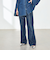 【RM denim】センタープレスハイウエストデニム