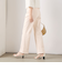 【RM denim】センタープレスハイウエストデニム