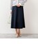 【松葉☆別注サイズあり】ウォッシャブルエアボールフレアスカート