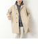 【TAION/タイオン】《ビジカジ対応》別注ステンカラーコート 25SS